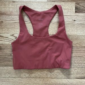 XS Terracotta Girlfriend Collective Paloma Bra